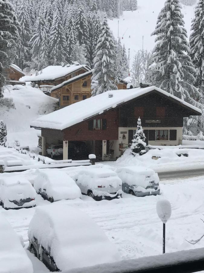 La Montagne « Un Coin D'Oxygene » Apartment Châtel Exterior foto